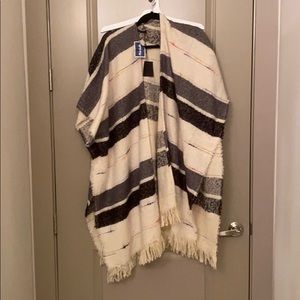 Printed Poncho